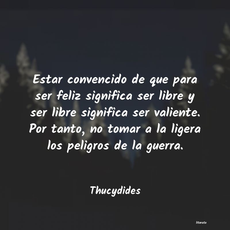 Frases de Thucydides