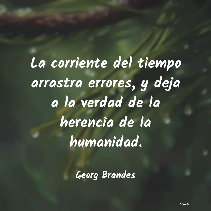 Frases de Georg Brandes