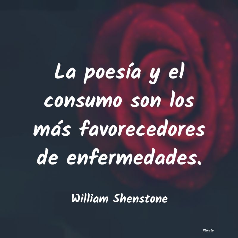 frases de William Shenstone