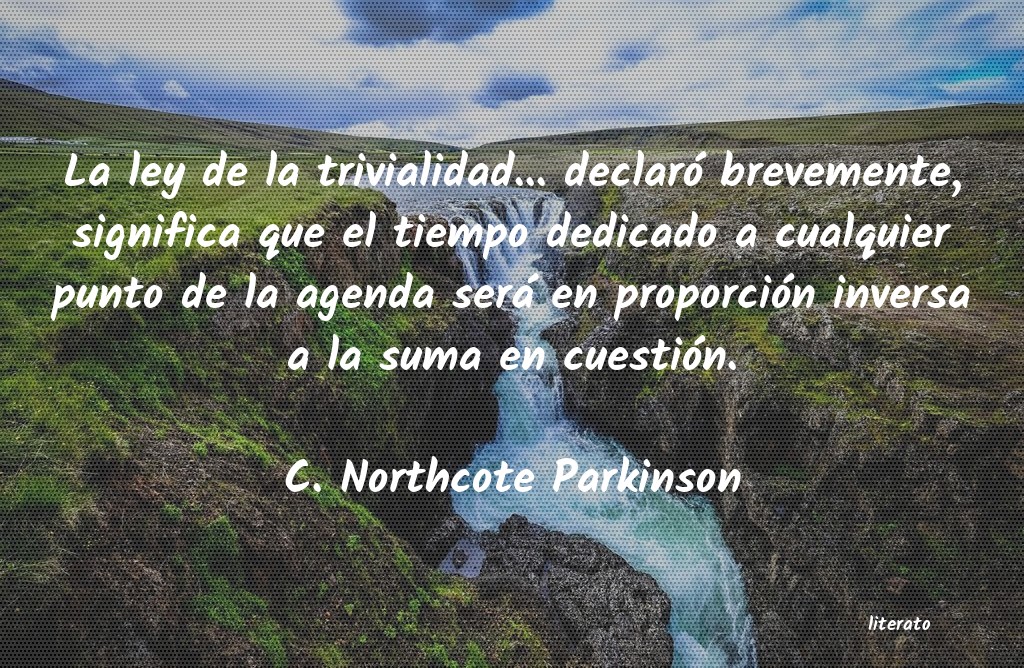 frases de C. Northcote Parkinson
