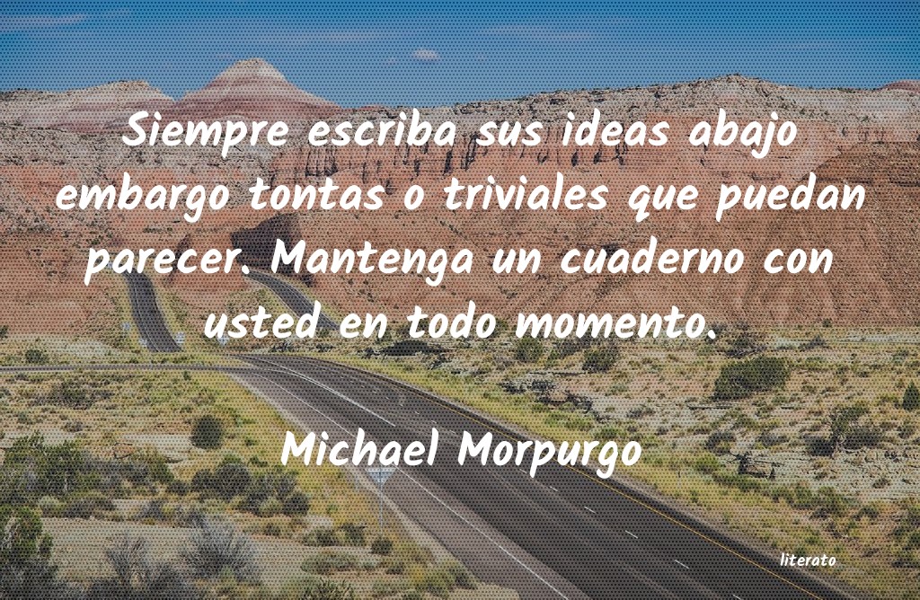 Frases de Michael Morpurgo