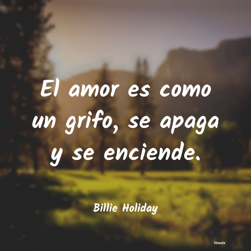 frases de Billie Holiday