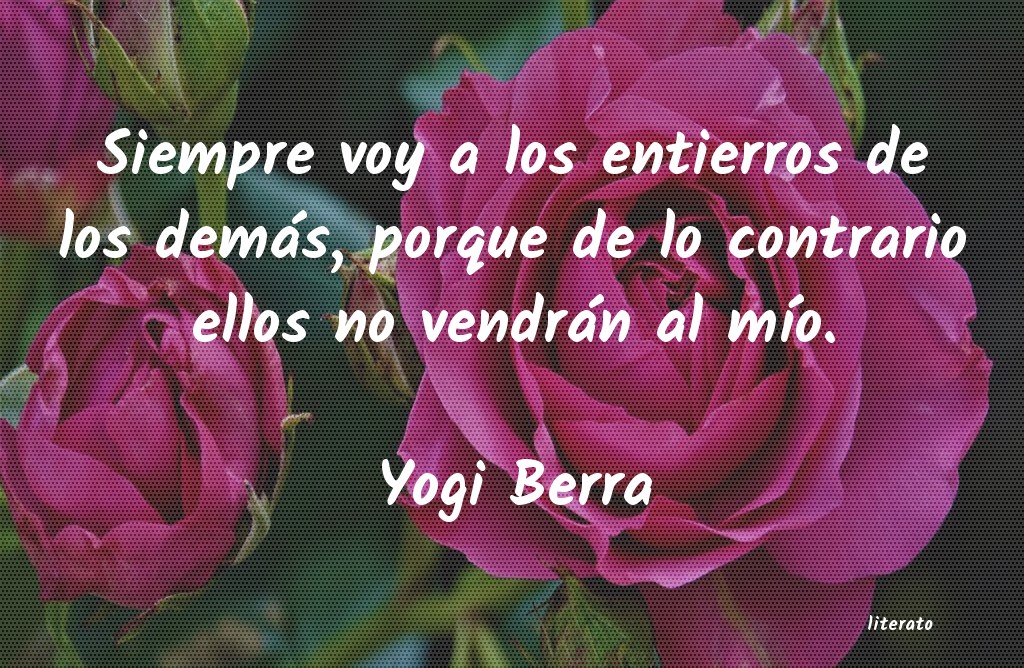 frases de Yogi Berra