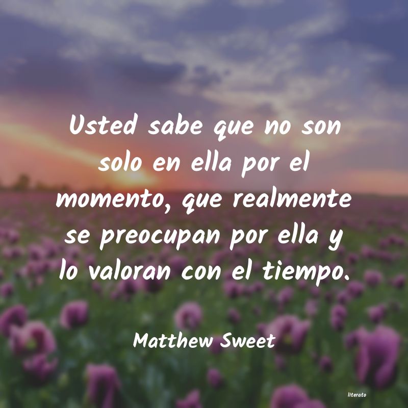 Frases de Matthew Sweet