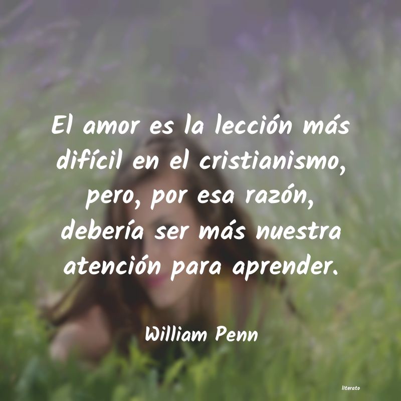 frases de William Penn
