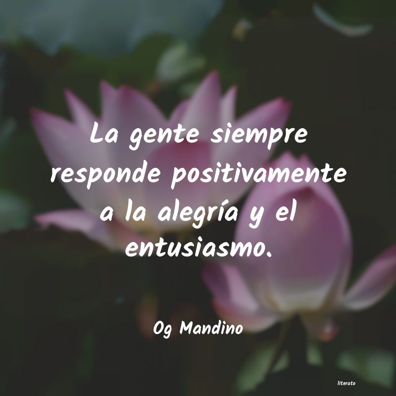 frases de Og Mandino