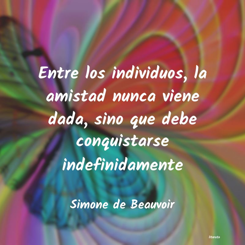 Frases de Simone de Beauvoir