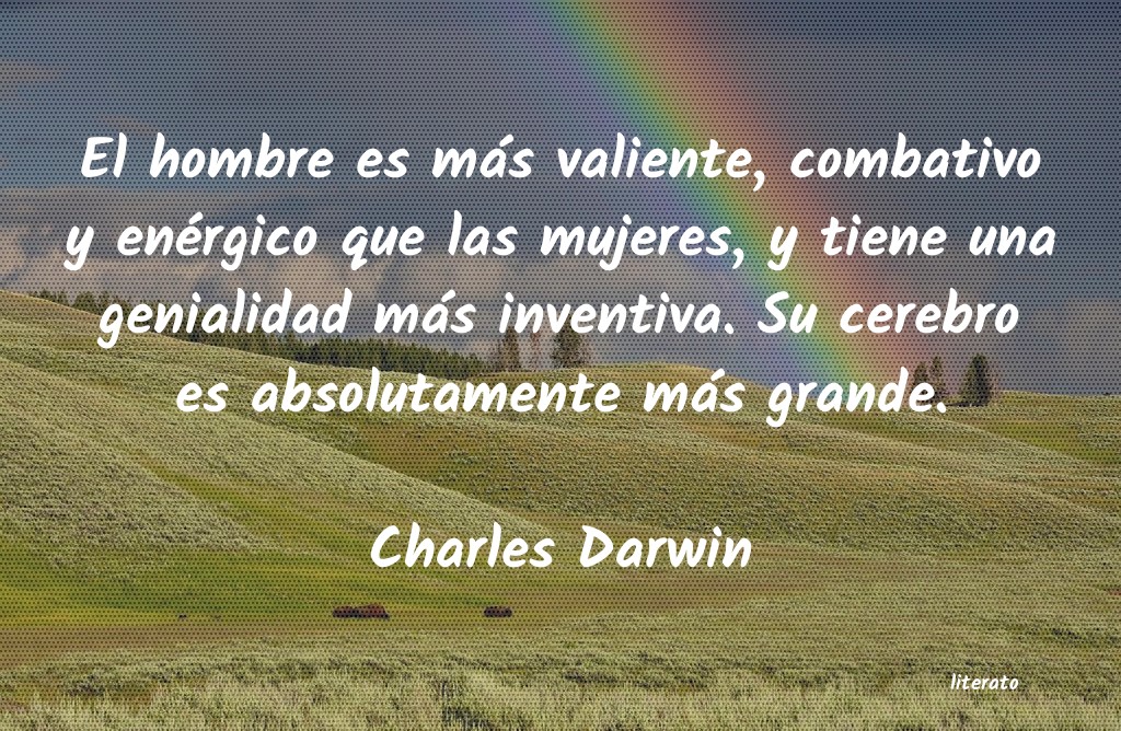 Frases de Charles Darwin