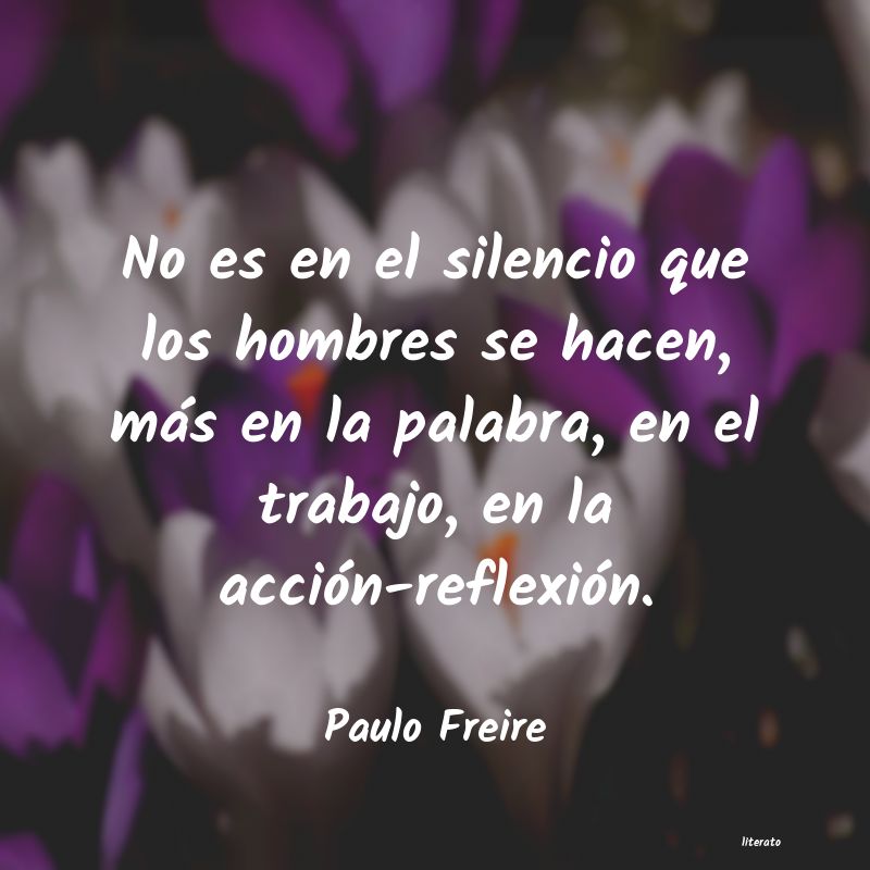 Frases de Paulo Freire