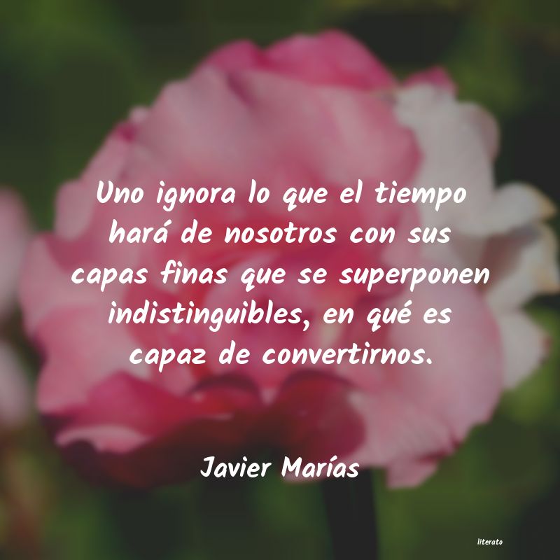 Frases de Javier Marías