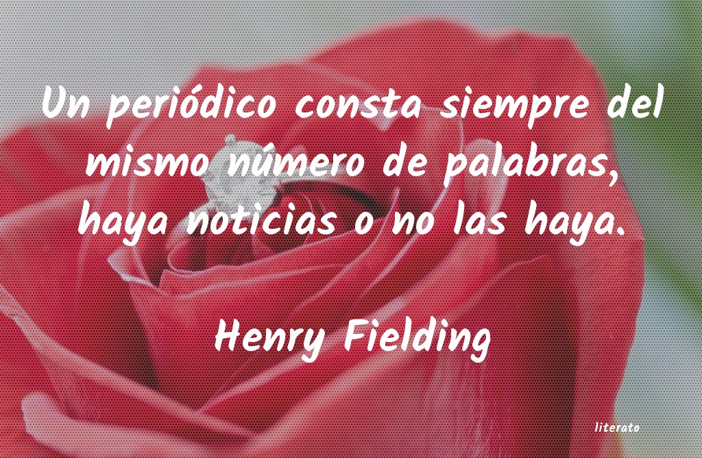 poemas de henry fielding
