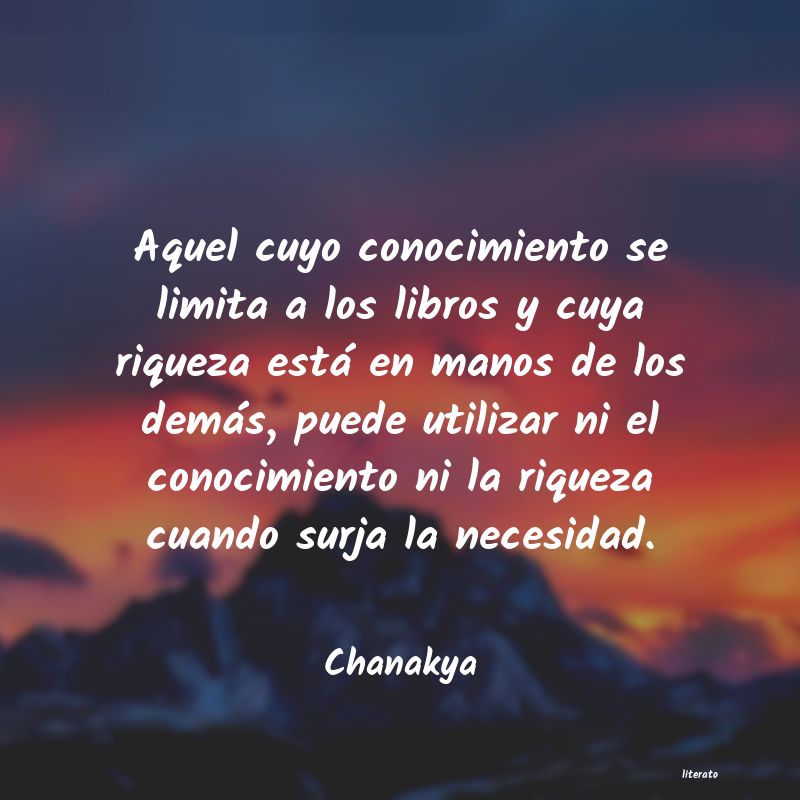 Frases de Chanakya