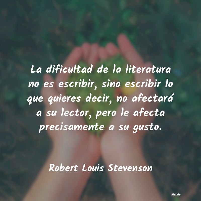 frases de Robert Louis Stevenson