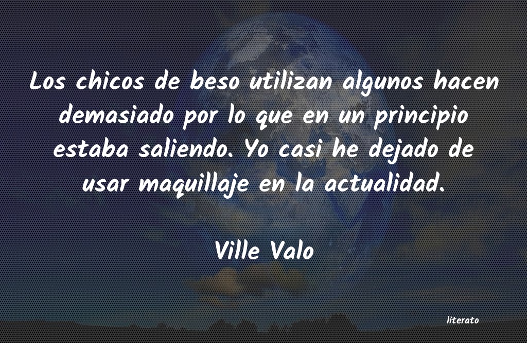 frases de Ville Valo