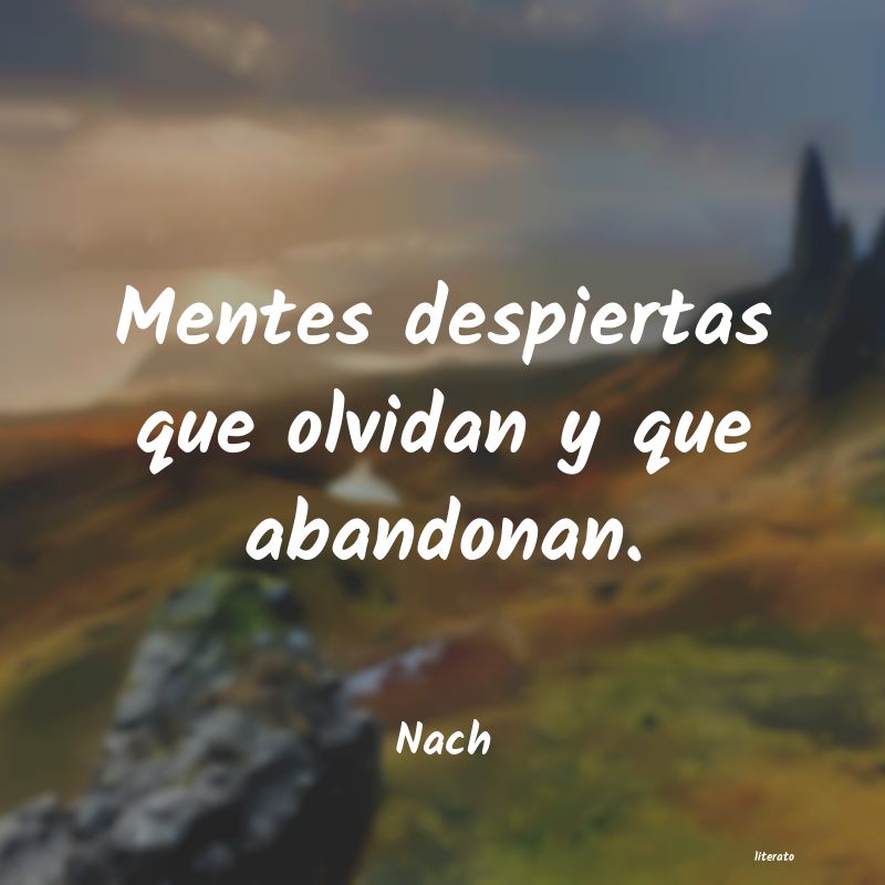frases de Nach