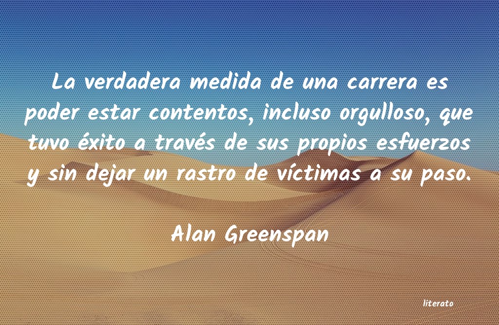 frases de Alan Greenspan
