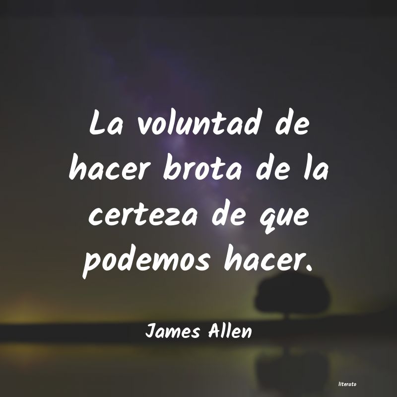 Frases de James Allen