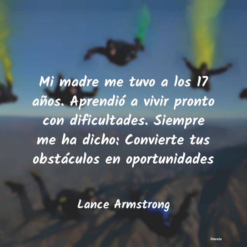 Frases de Lance Armstrong