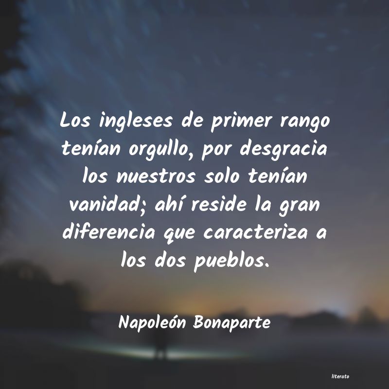 Frases de Napoleón Bonaparte