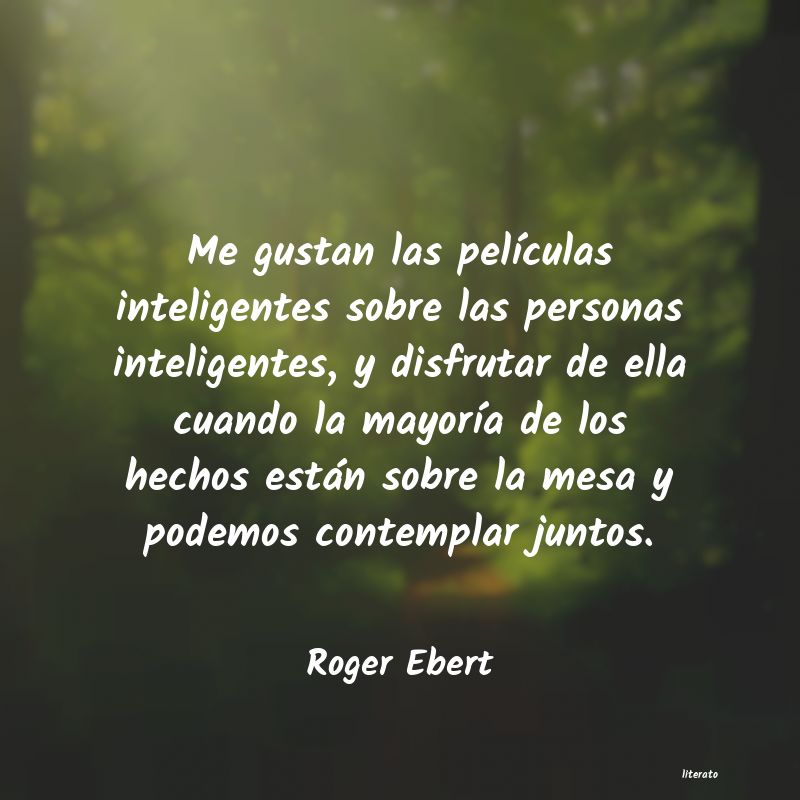 frases de Roger Ebert