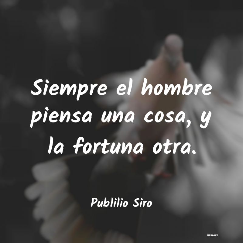 frases de Publilio Siro