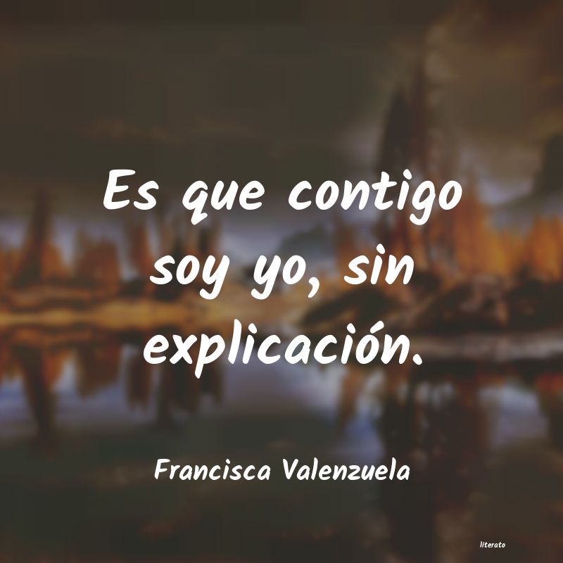 frases de Francisca Valenzuela