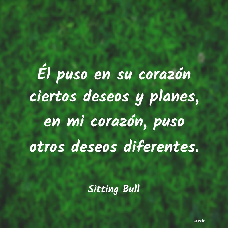 Frases de Sitting Bull