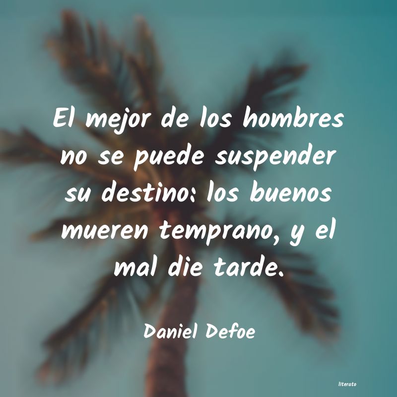 Frases de Daniel Defoe