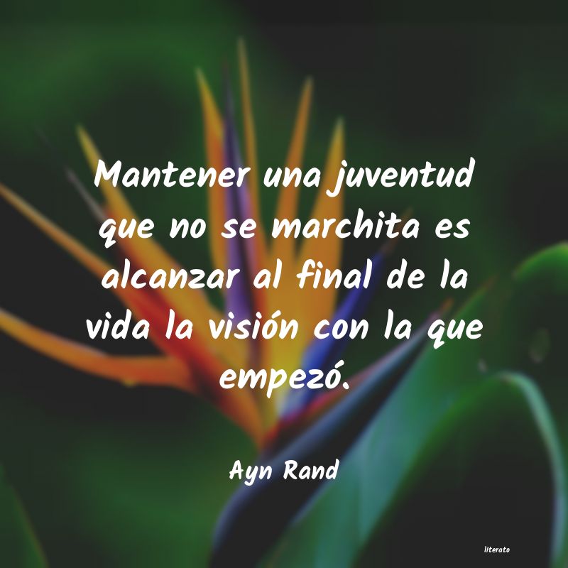 frases de Ayn Rand