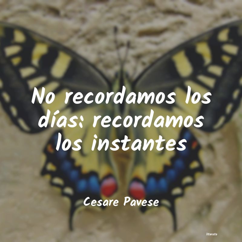 Frases de Cesare Pavese