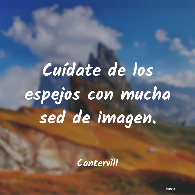 frases de Cantervill