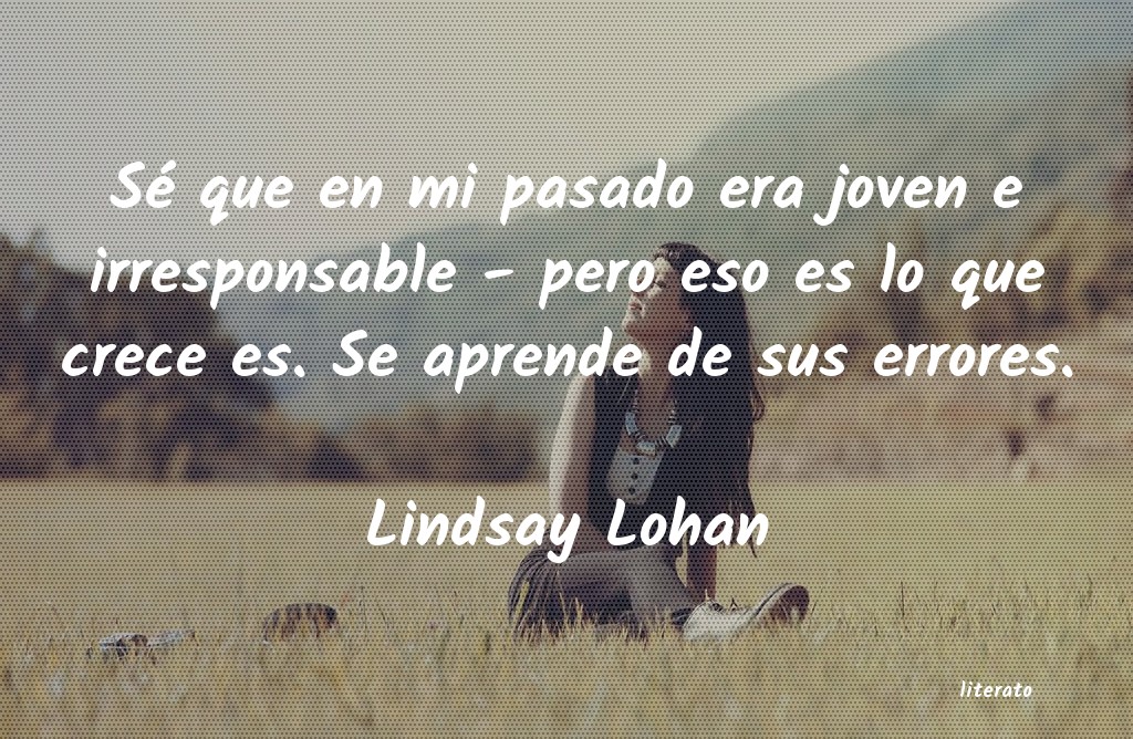 frases de Lindsay Lohan