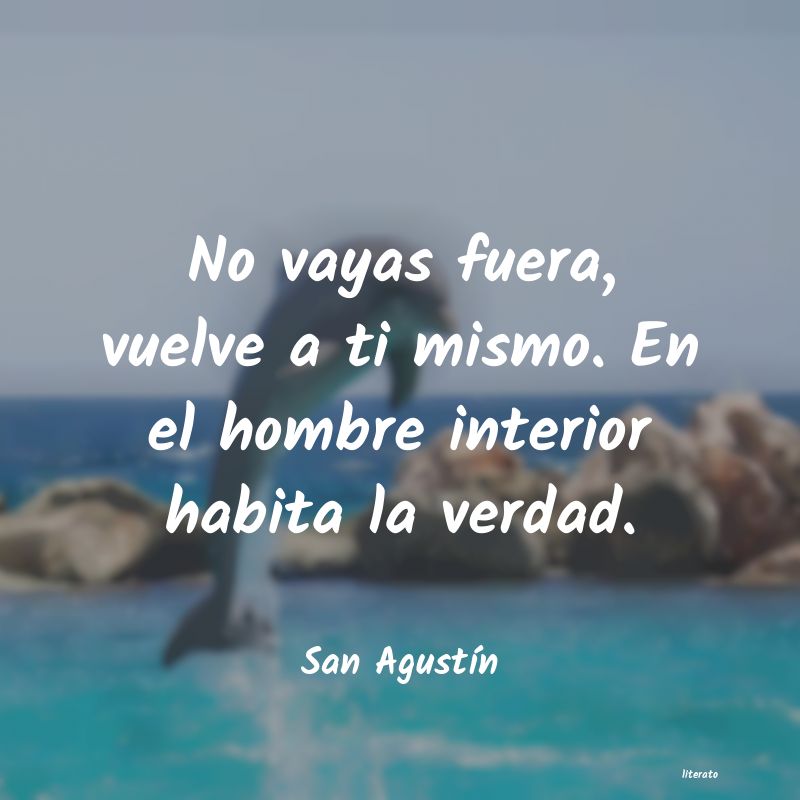 Frases de San Agustín