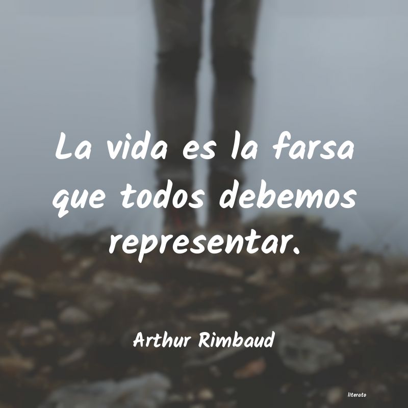 frases de Arthur Rimbaud