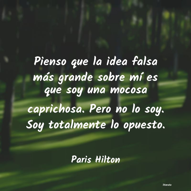 frases de Paris Hilton