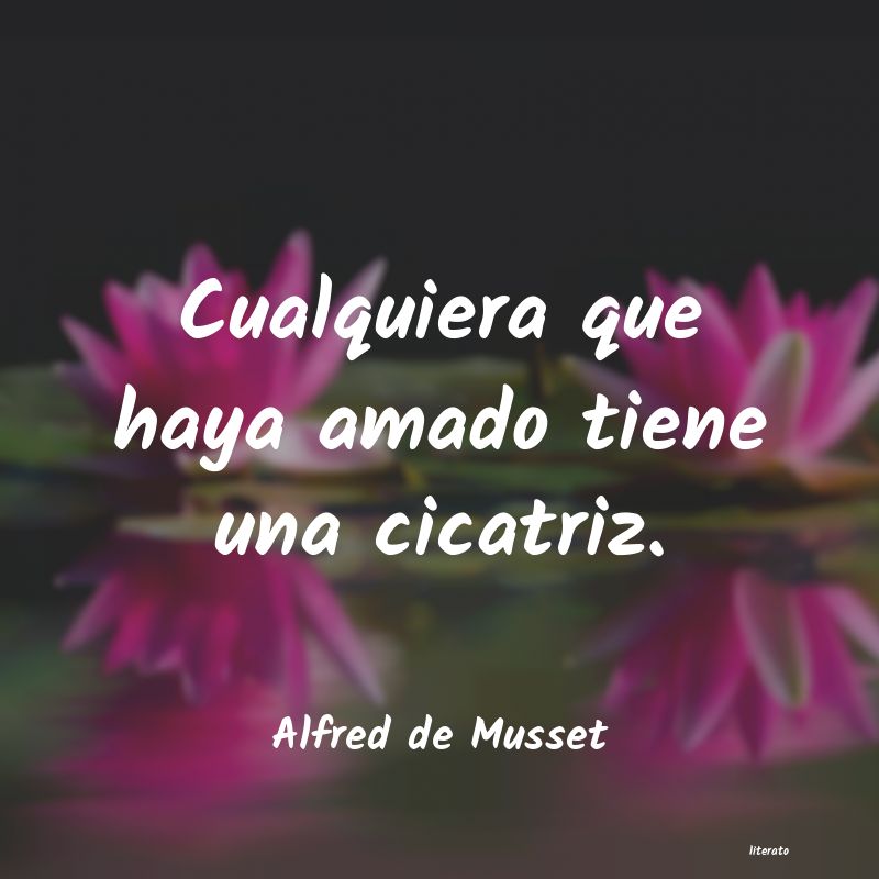 frases de Alfred de Musset