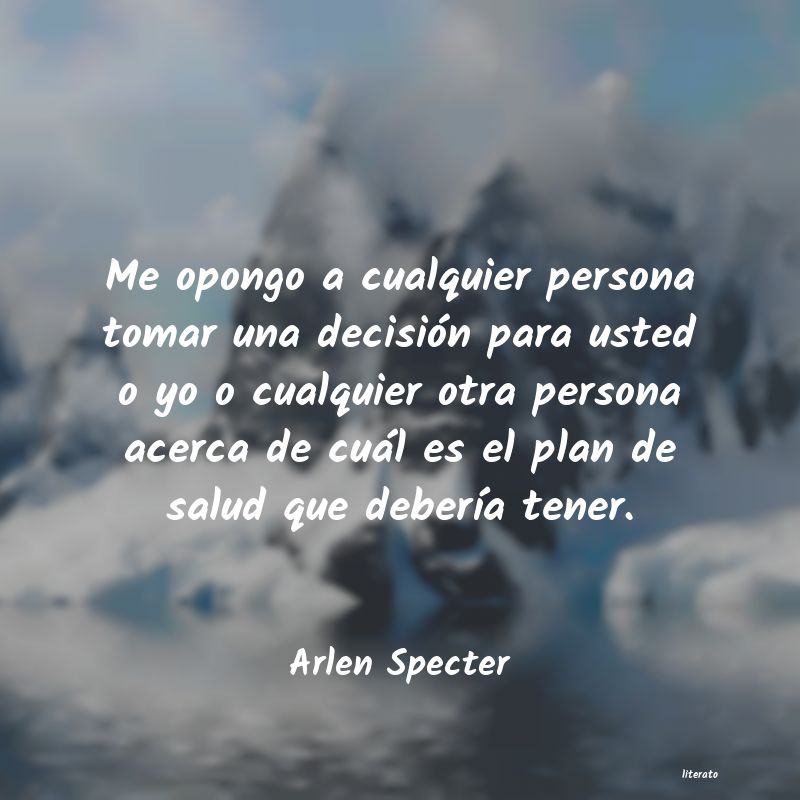 Frases de Arlen Specter