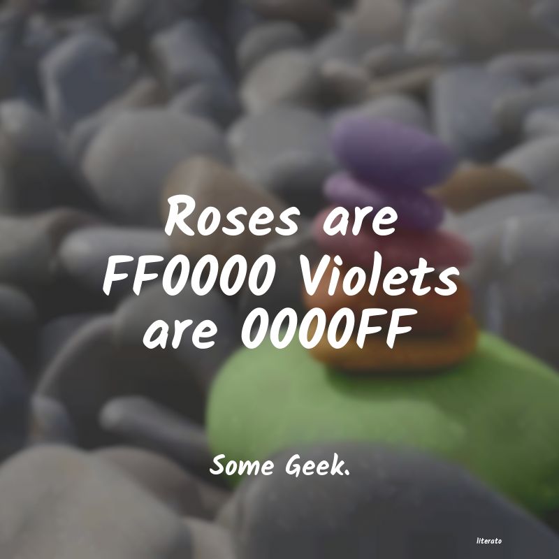 frases de Some Geek.