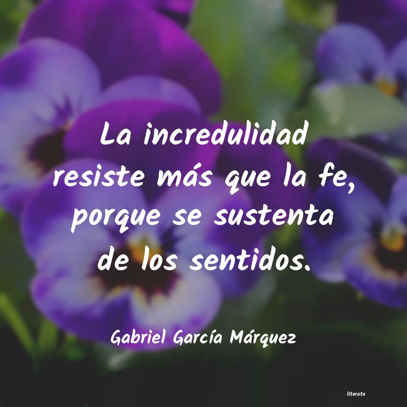 frases de Gabriel GarcÃa Márquez