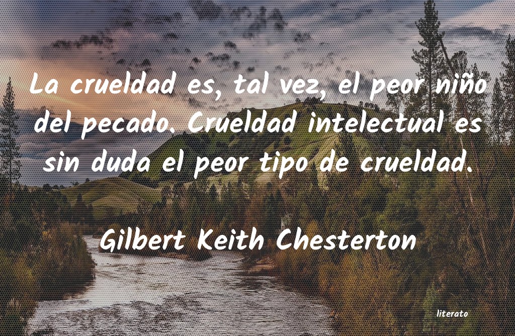 Frases de Gilbert Keith Chesterton