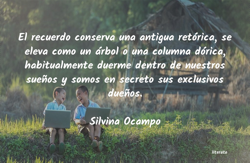 Frases de Silvina Ocampo