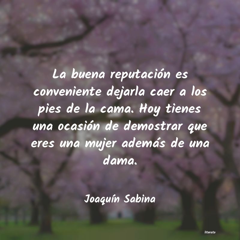 Frases de Joaquín Sabina