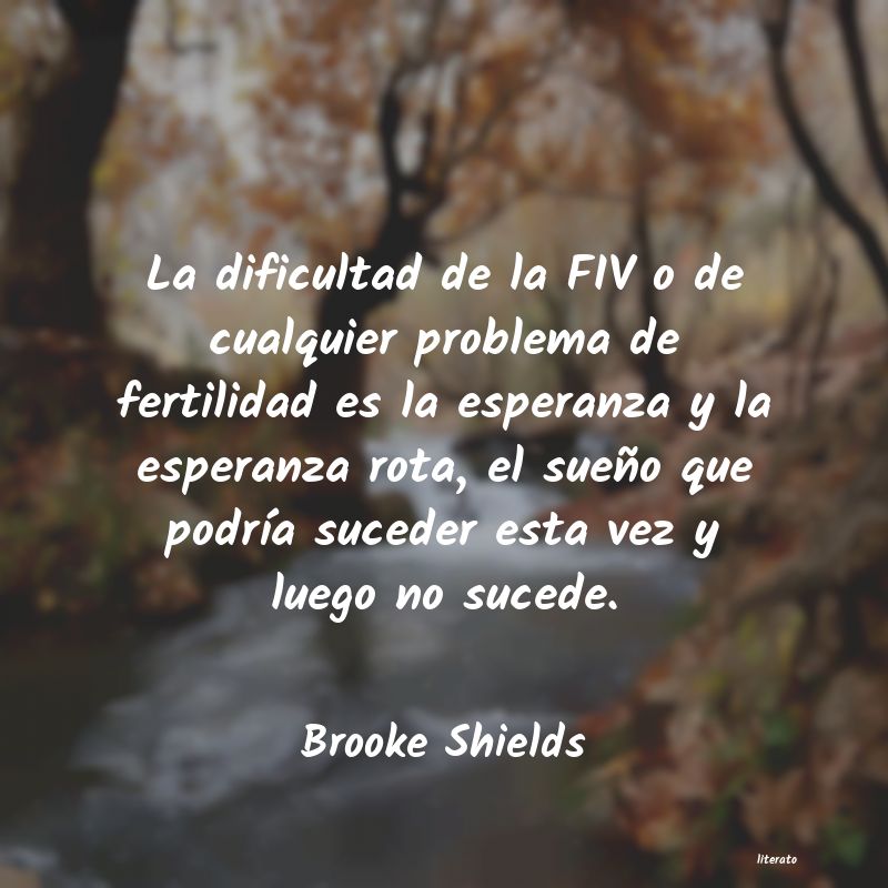 frases de Brooke Shields