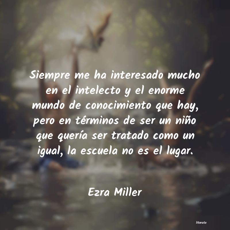 Frases de Ezra Miller