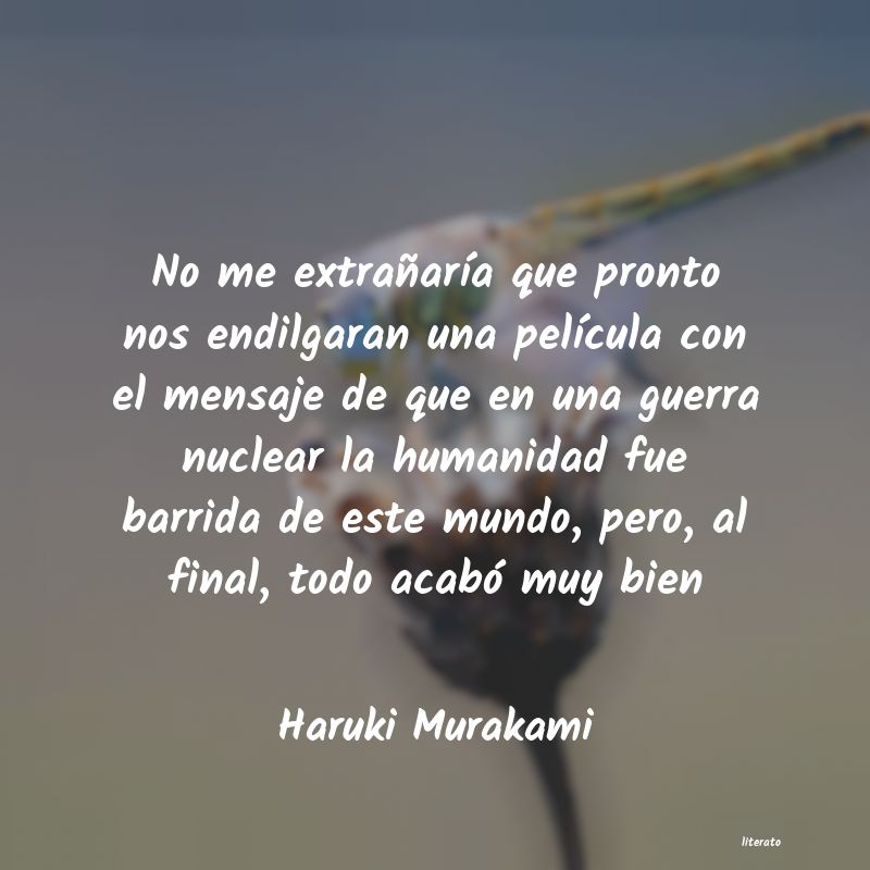 Frases de Haruki Murakami