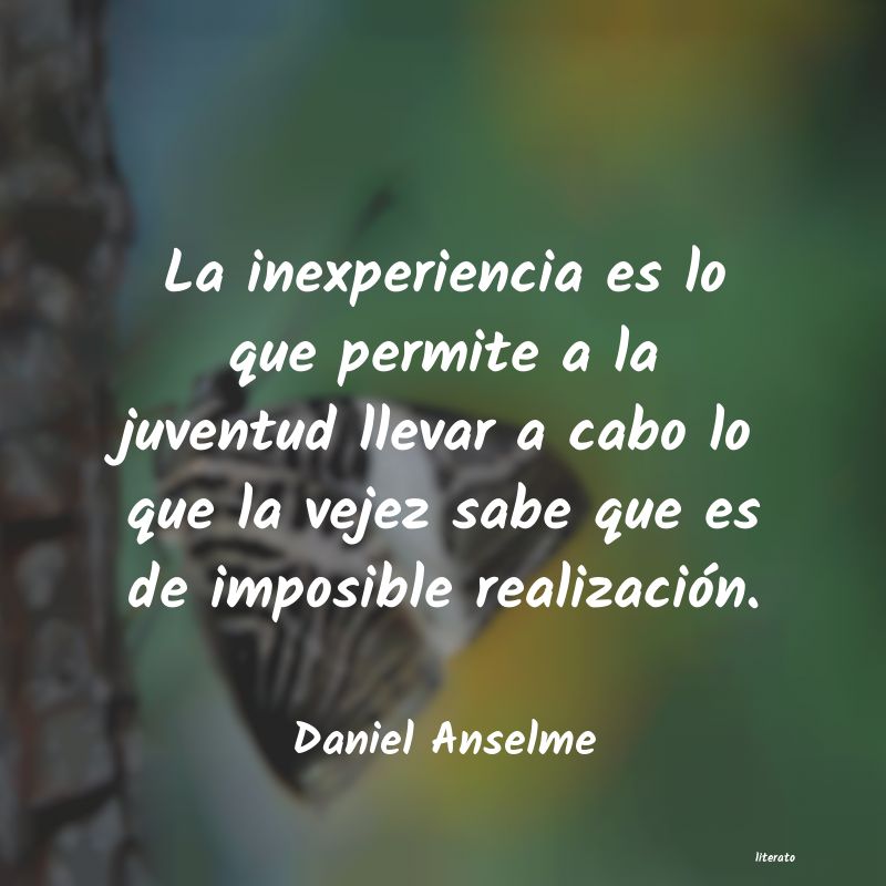 Frases de Daniel Anselme