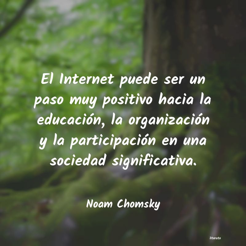 Frases de Noam Chomsky