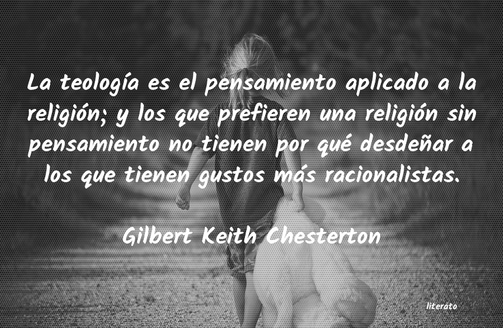 Frases de Gilbert Keith Chesterton