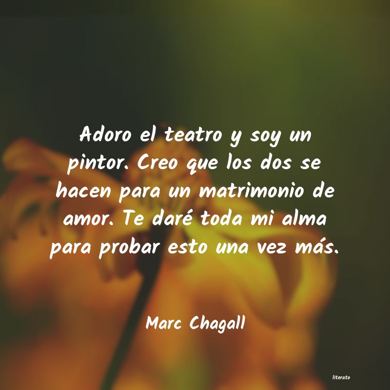 Frases de marc chagall - literato