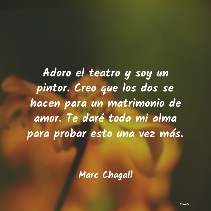 Frases de Marc Chagall